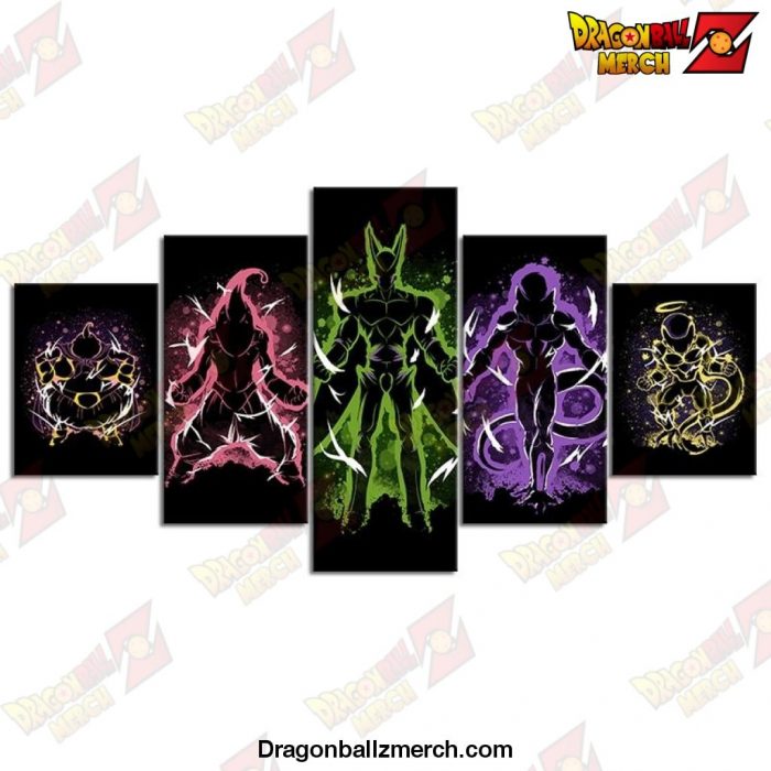 Dragon Ball Z Frieza & Majin Buu Canvas Wall Art