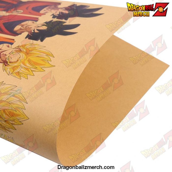 Dragon Ball Z Classic Anime Poster Decor Painting