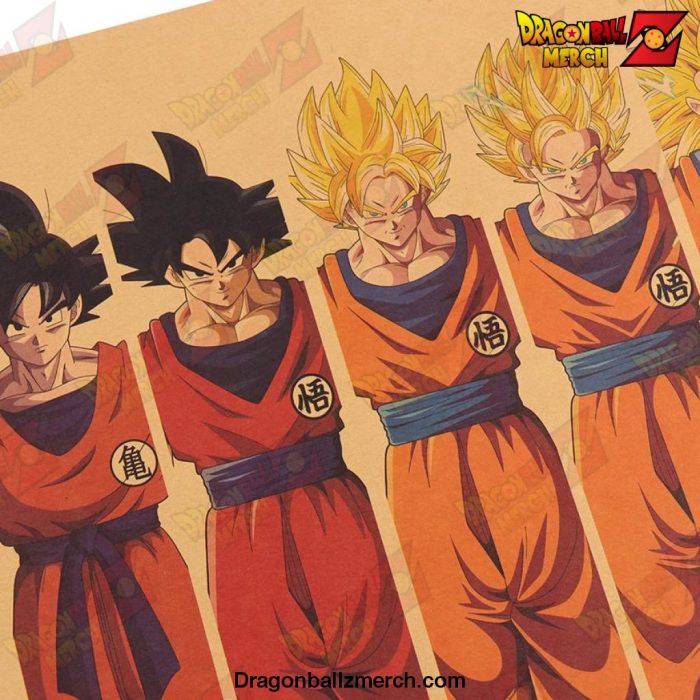 Dragon Ball Z Classic Anime Poster Decor Painting