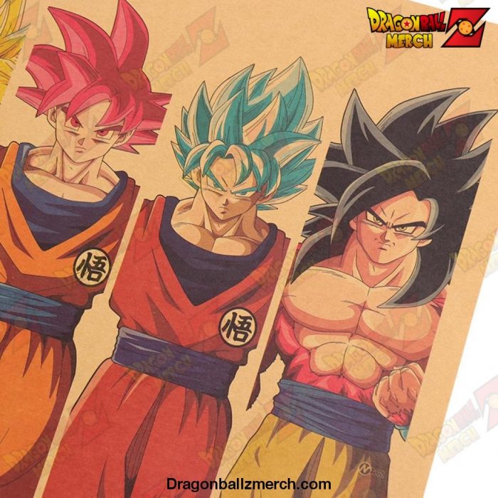 Dragon Ball Z Classic Anime Poster Decor Painting