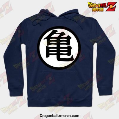 Dragon Ball Z Master Roshi Kanji Hoodie Navy Blue / S