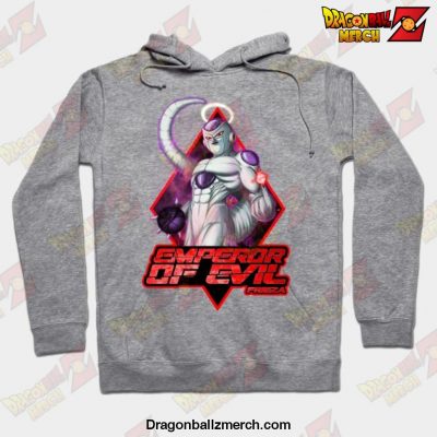 Freeza Emperor Of Evil Hoodie Gray / S