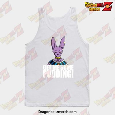 Get Me Some Pudding! Tank Top White / S