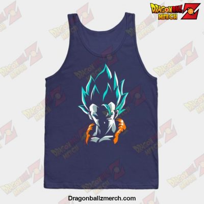 Gogeta Blue Tank Top Navy / S