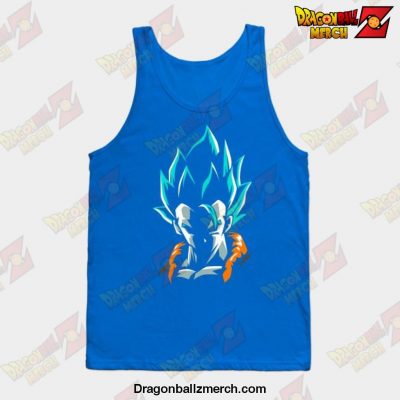 Gogeta Blue Tank Top / S