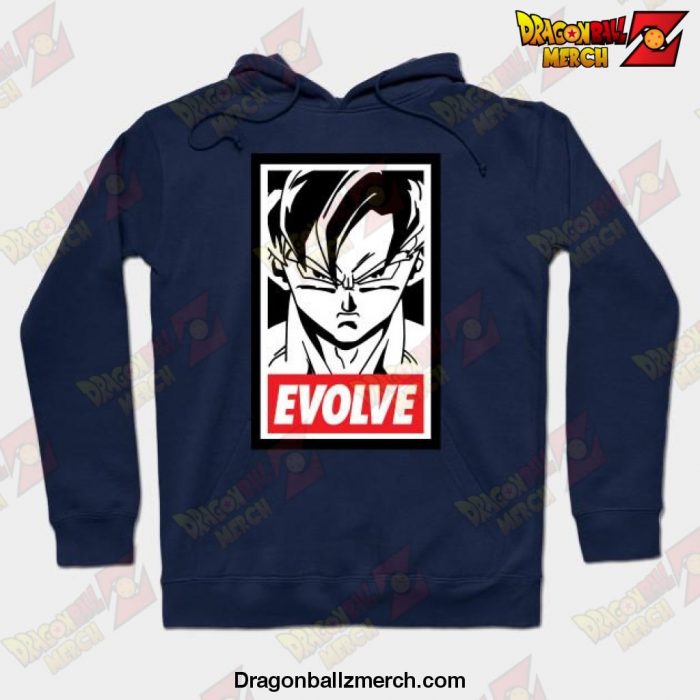 Goku - Evolve Hoodie Navy Blue / S