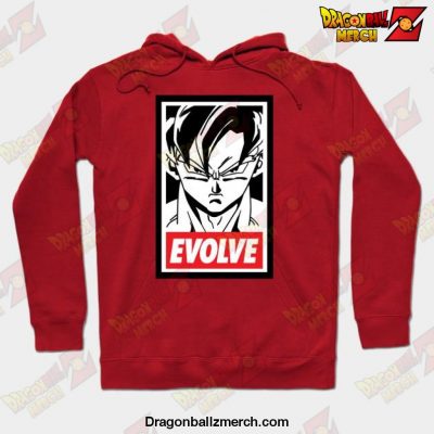 Goku - Evolve Hoodie Red / S