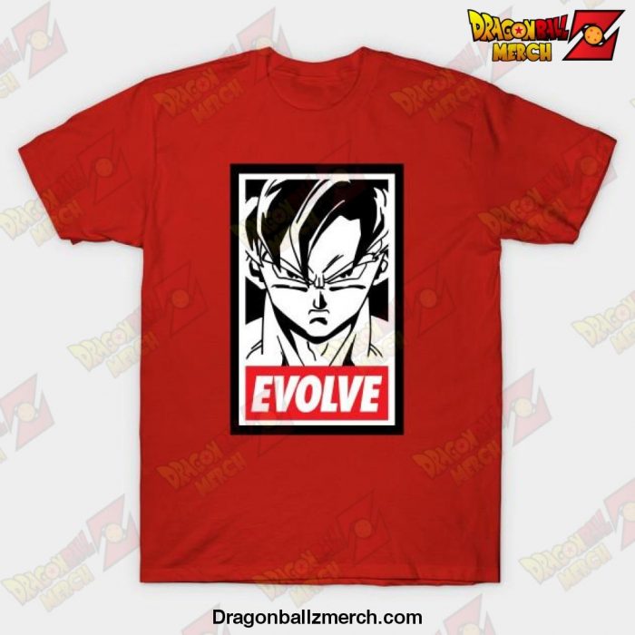 Goku - Evolve T-Shirt Red / S