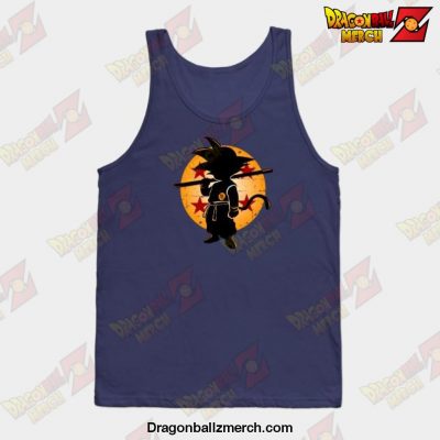 Goku I Need More Balls Tank Top Navy Blue / S