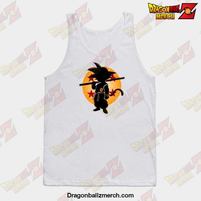 Goku I Need More Balls Tank Top White / S