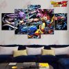 Goku VS Beerus DBZ Anime Canvas Wall Art