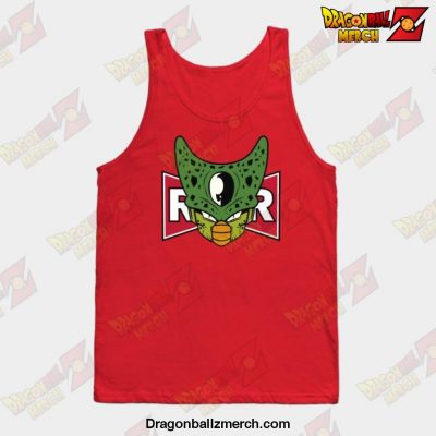 Imperfect Cell Tank Top Red / S