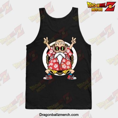 Kame Senin - Roshi Dragon Ball Z Tank Top Black / S