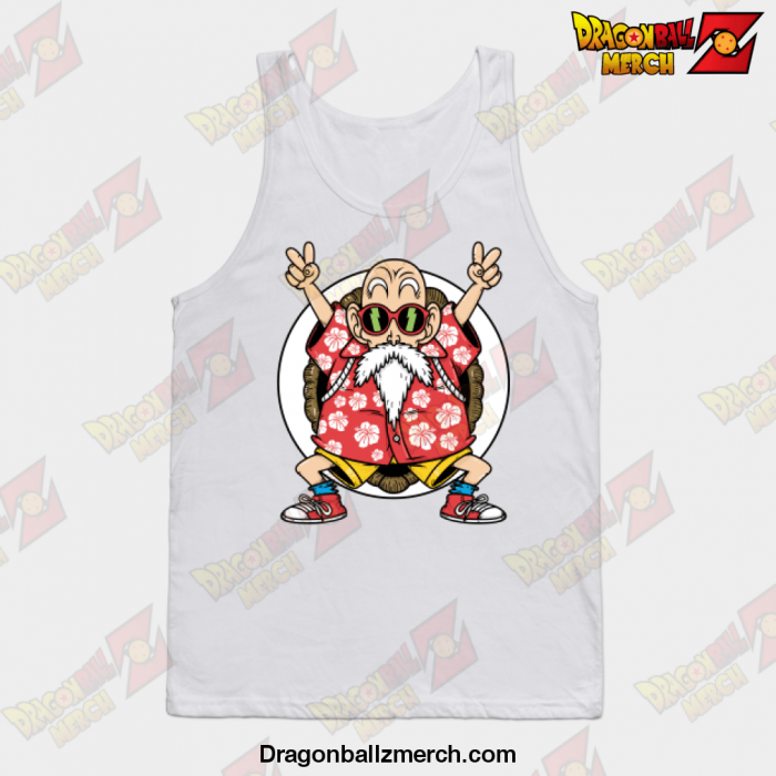 Kame Senin - Roshi Dragon Ball Z Tank Top White / S