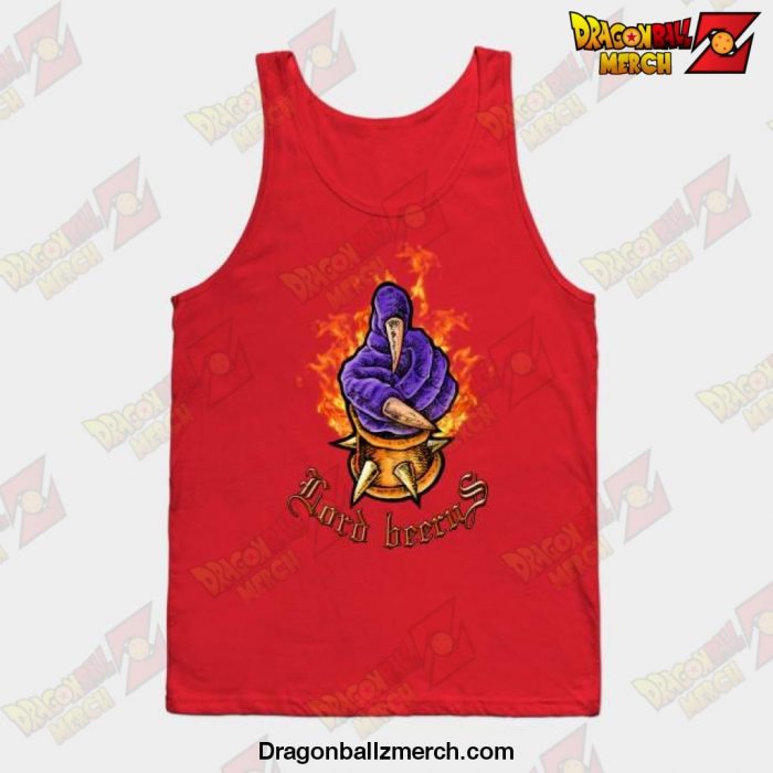 Lord Beerus Tank Top Red / S