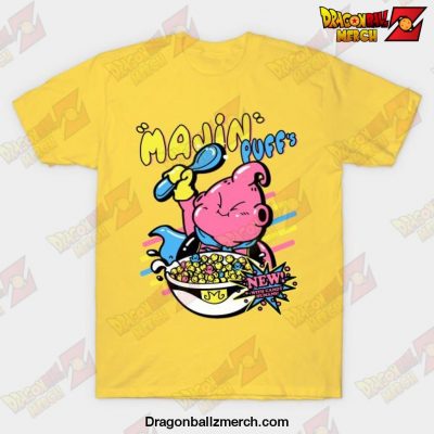 Majin Puffs T-Shirt Yellow / S