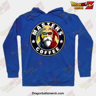 Masters Coffee Hoodie Blue / S