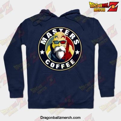 Masters Coffee Hoodie Navy Blue / S