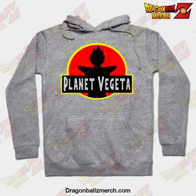 Planet Vegeta Hoodie Gray / S