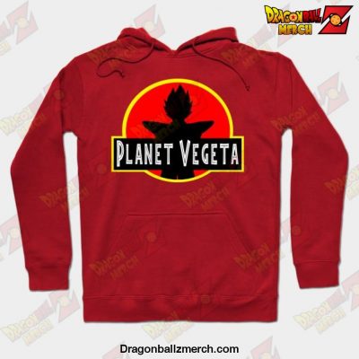 Planet Vegeta Hoodie Red / S