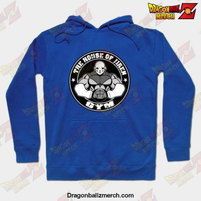 The House Of Jiren Gym Hoodie Blue / S