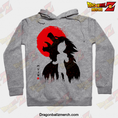 Vegeta Prince Beast Rising Hoodie Gray / S