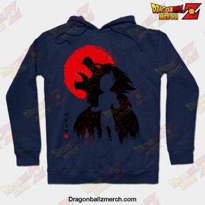 Vegeta Prince Beast Rising Hoodie Navy Blue / S