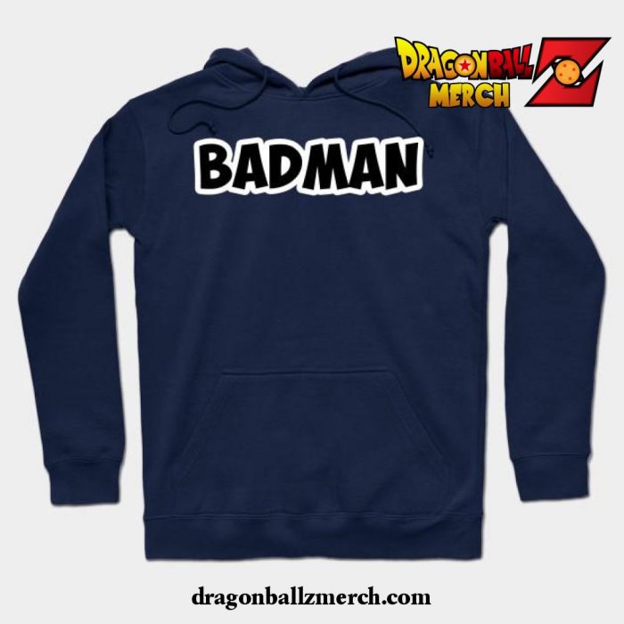 Badman Vegeta (Back) Hoodie Navy Blue / S