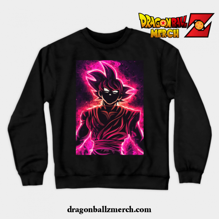 Black Goku Crewneck Sweatshirt / S