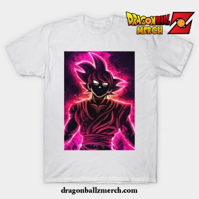 Black Goku T-Shirt White / S