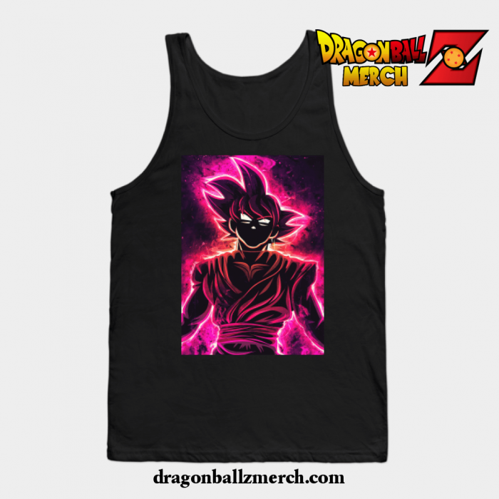 Black Goku Tank Top / S