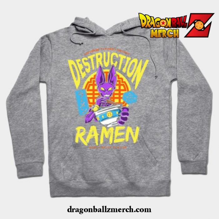 Destruction Ramen Hoodie Gray / S