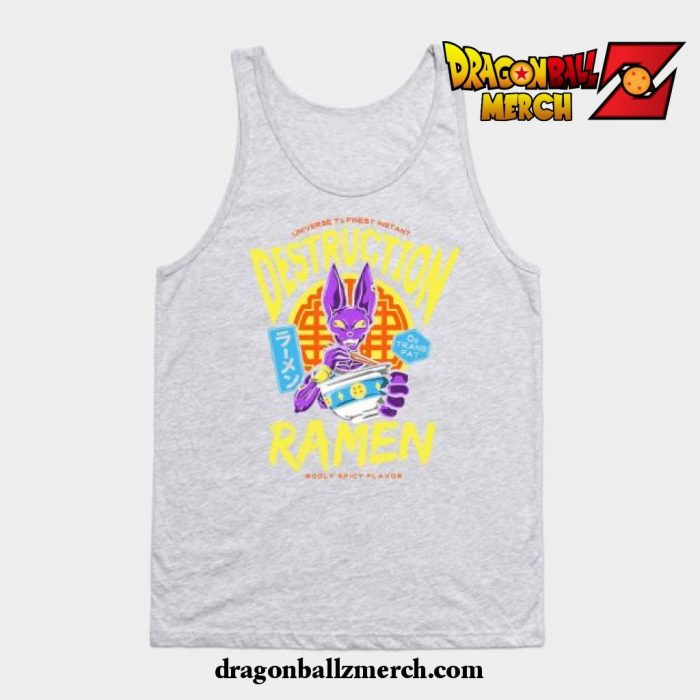 Destruction Ramen Tank Top Gray / S