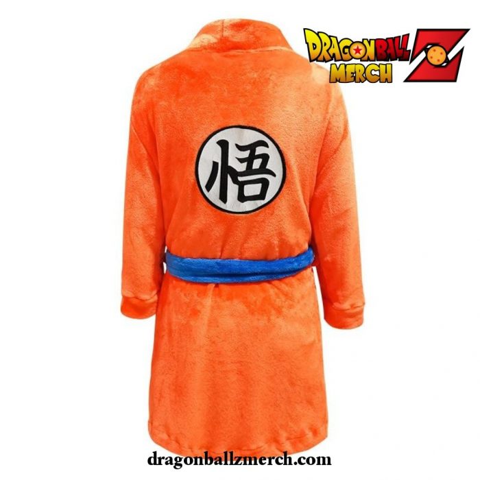 Dragon Ball Z Bath Robe Sleepwear Plush Cosplay Costume