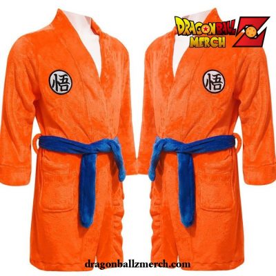 Dragon Ball Z Bath Robe Sleepwear Plush Cosplay Costume