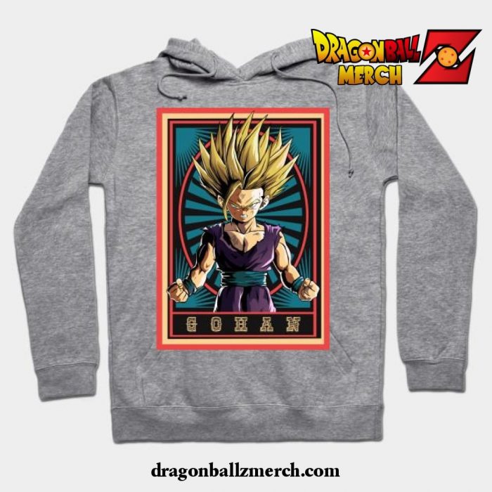 Dragon Ball Z - Gohan Hoodie Gray / S