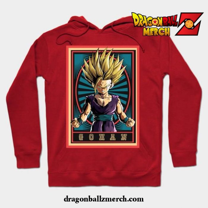 Dragon Ball Z - Gohan Hoodie Red / S