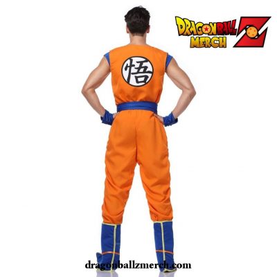 Dragon Ball Z Son Gokus Training Suit Set Adult Cosplay Costume