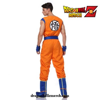 Dragon Ball Z Son Gokus Training Suit Set Adult Cosplay Costume