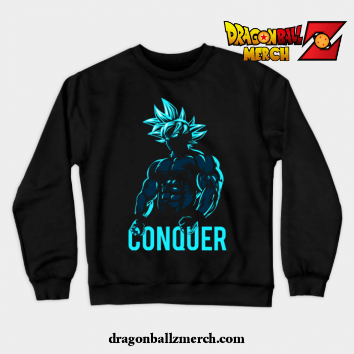 Dragon_Ballz Crewneck Sweatshirt Black / S