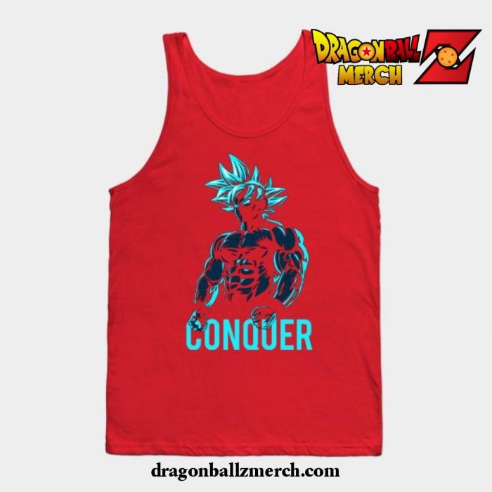 Dragon_Ballz Tank Top Red / S