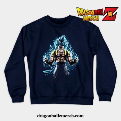 Fusion Blue Fire Crewneck Sweatshirt Navy / S