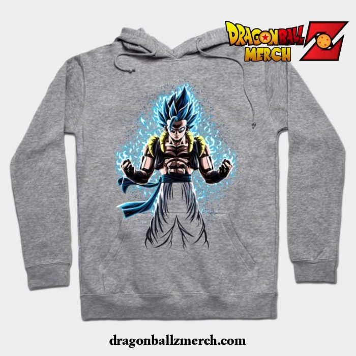 Fusion Blue Fire Hoodie Gray / S