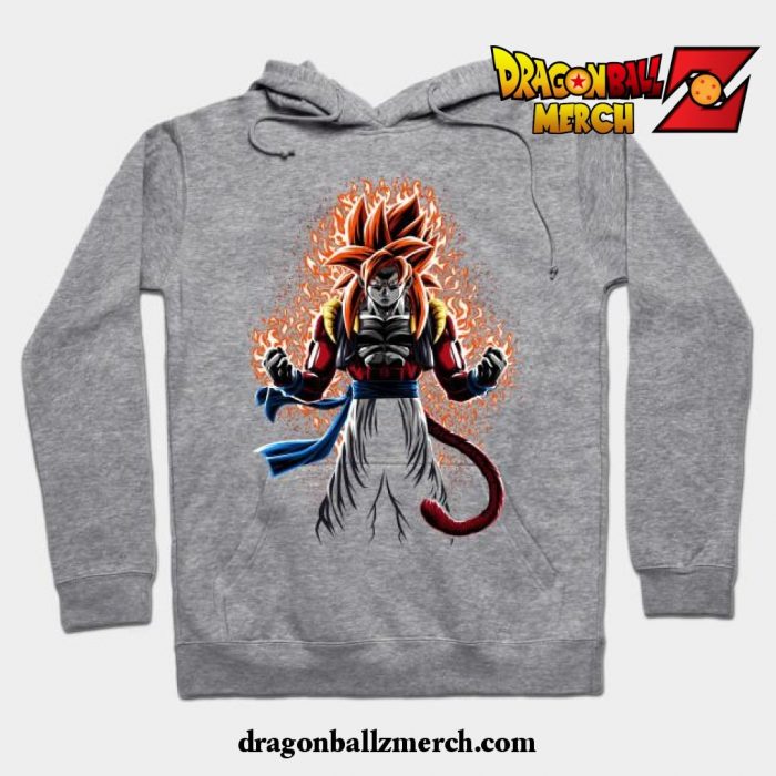 Fusion Ssj4 Hoodie Gray / S