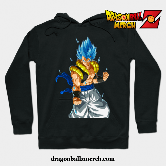 Gogeta Blue Hoodie Black / S