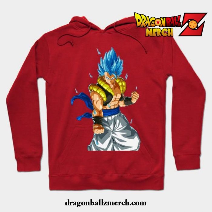 Gogeta Blue Hoodie Red / S