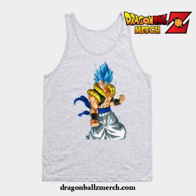 Gogeta Blue Tank Top Gray / S