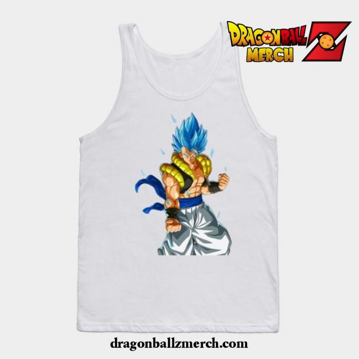 Gogeta Blue Tank Top White / S