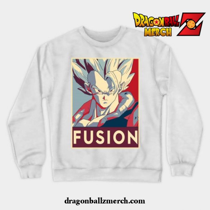 Gogeta Crewneck Sweatshirt White / S