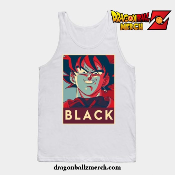 Goku Black Tank Top White / S